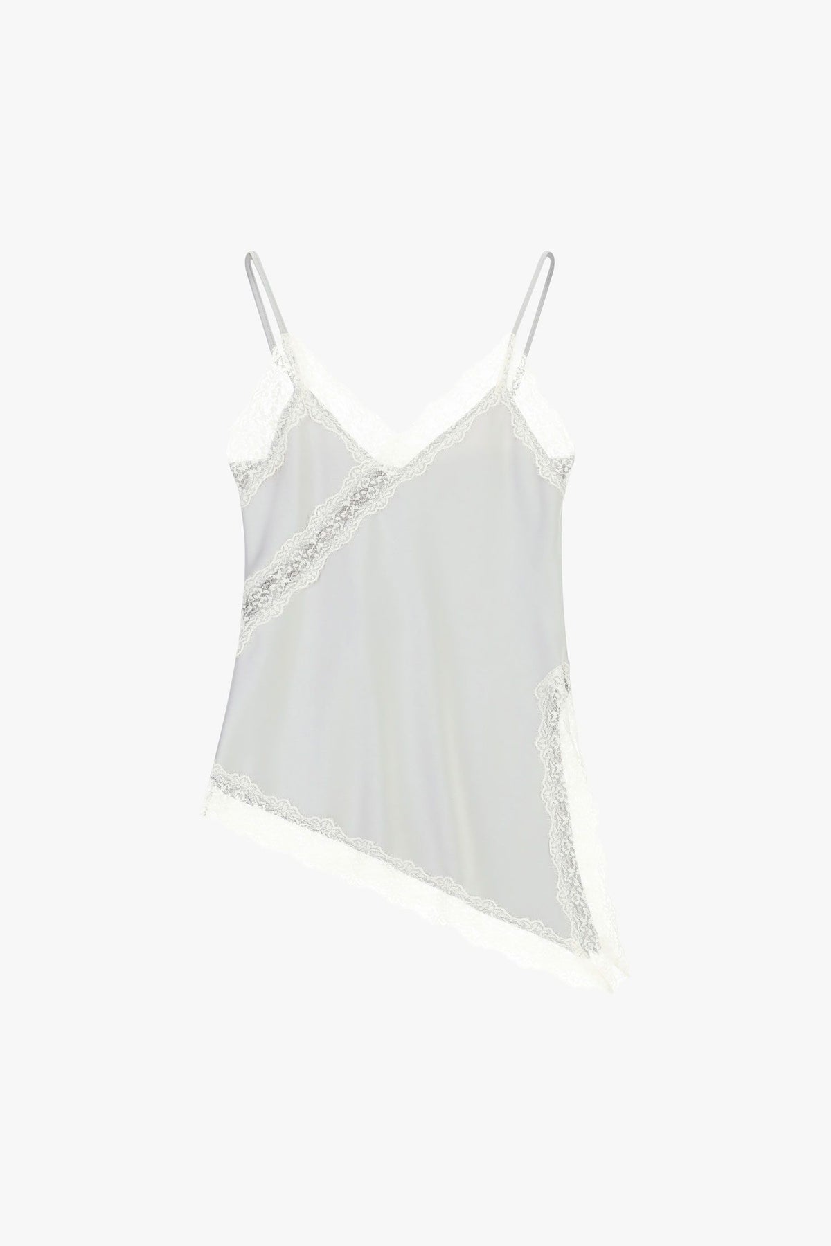 Top Asymmetric with Lace