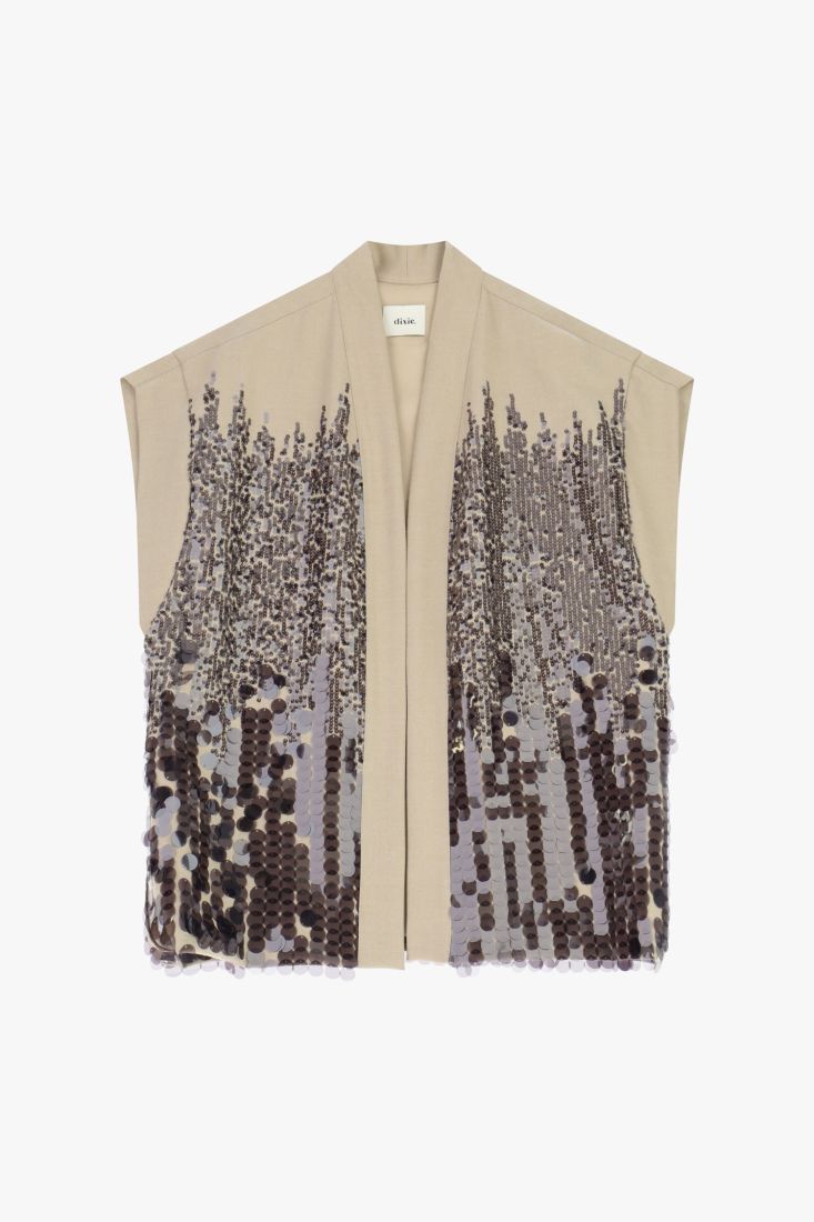 Kimono with Sequins