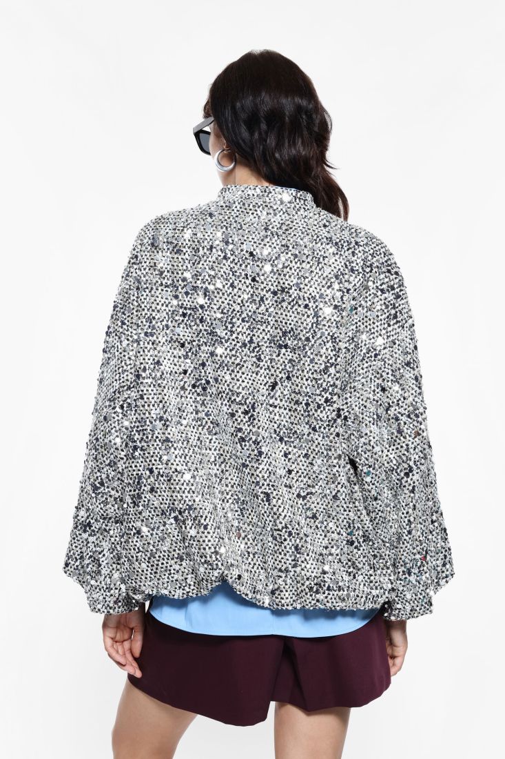 Sequin Bomber
