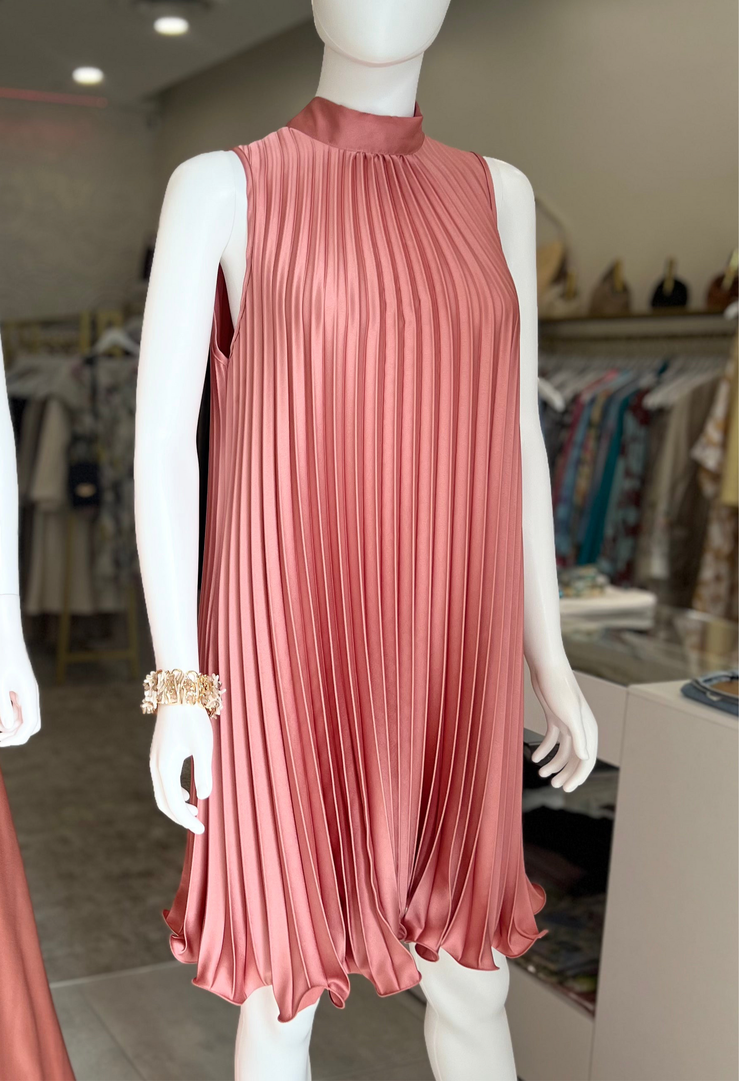 Pleated Dress