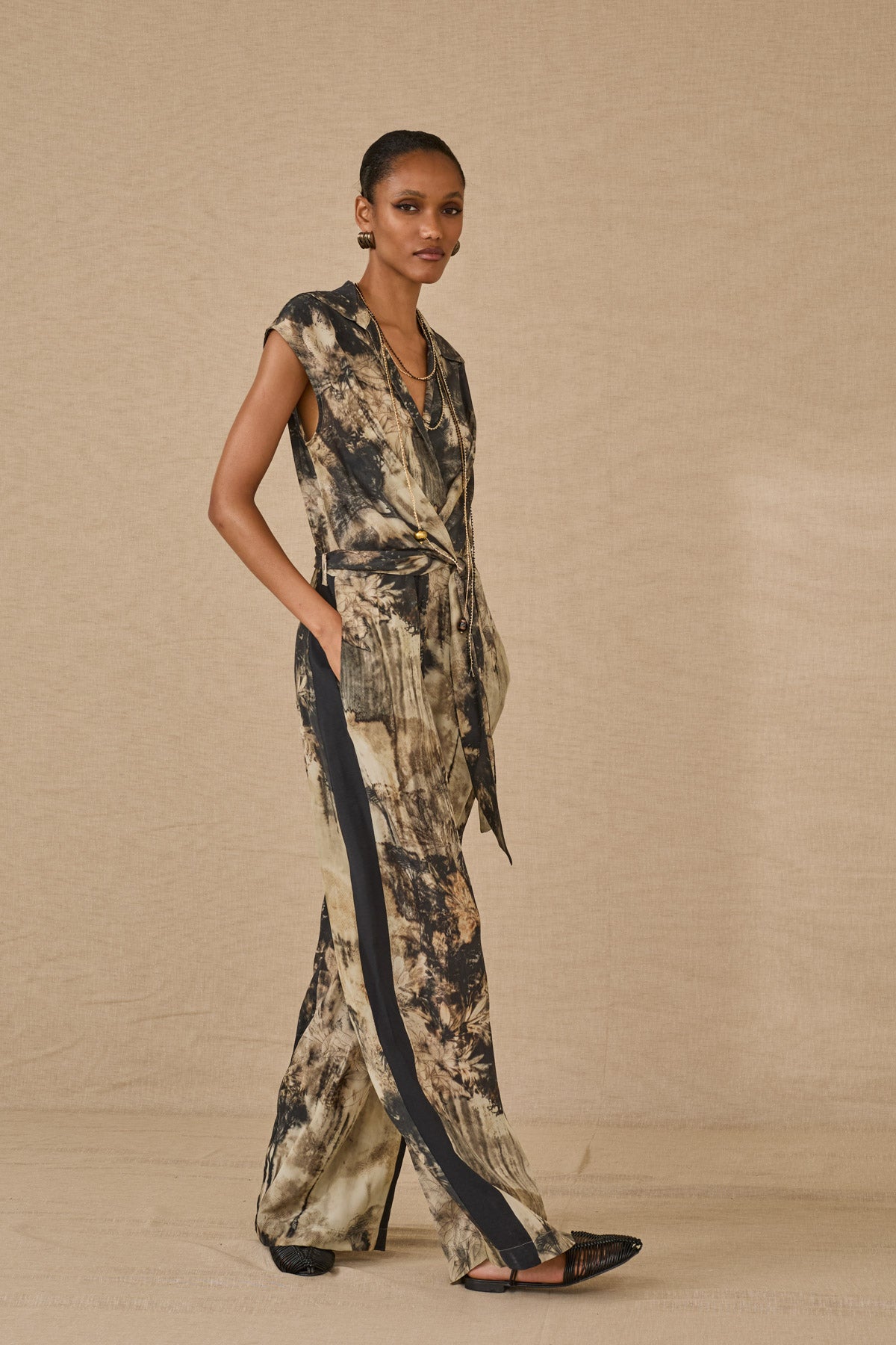 PRIVEE Jumpsuit Forest