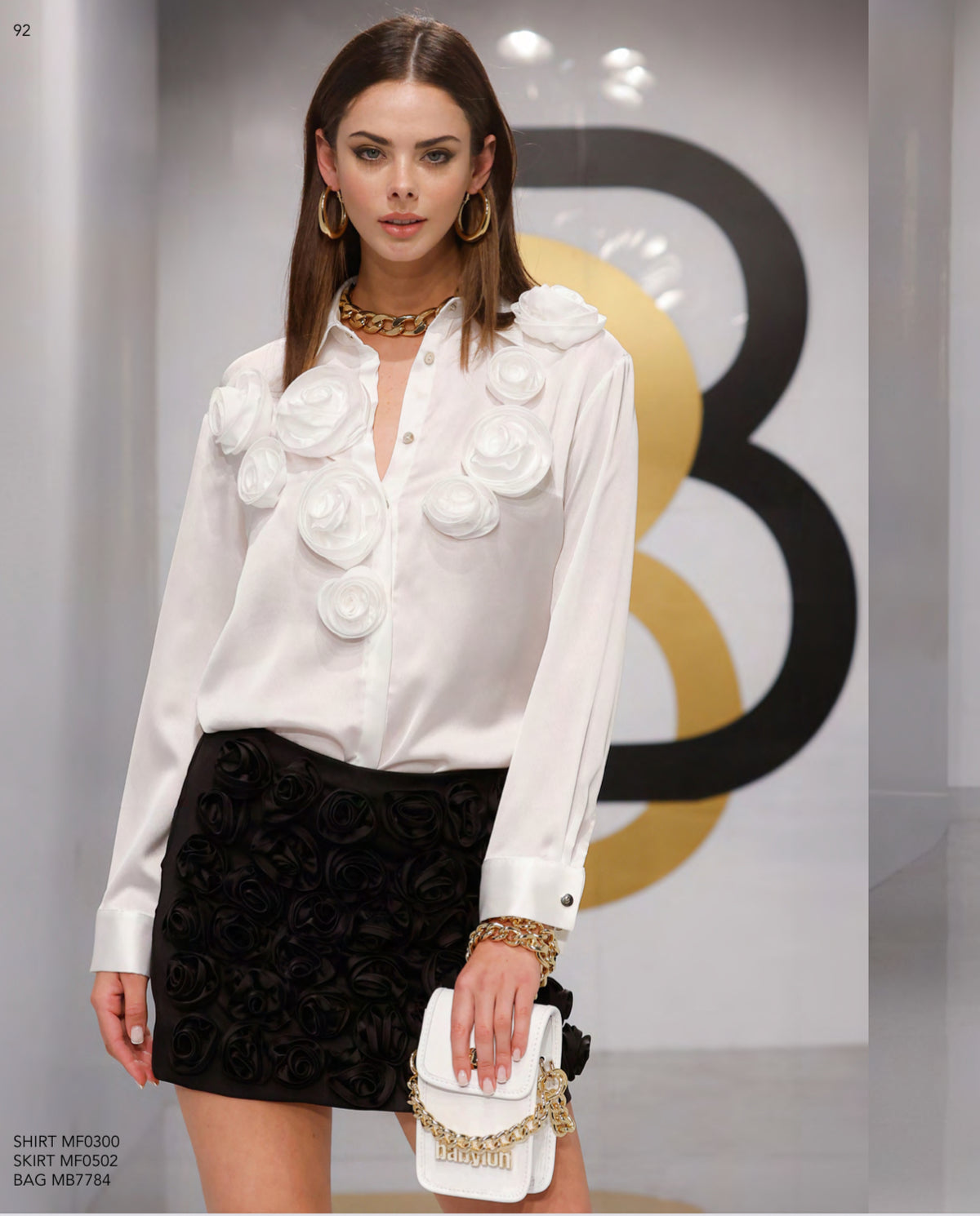 Mini Skirt BB Rose