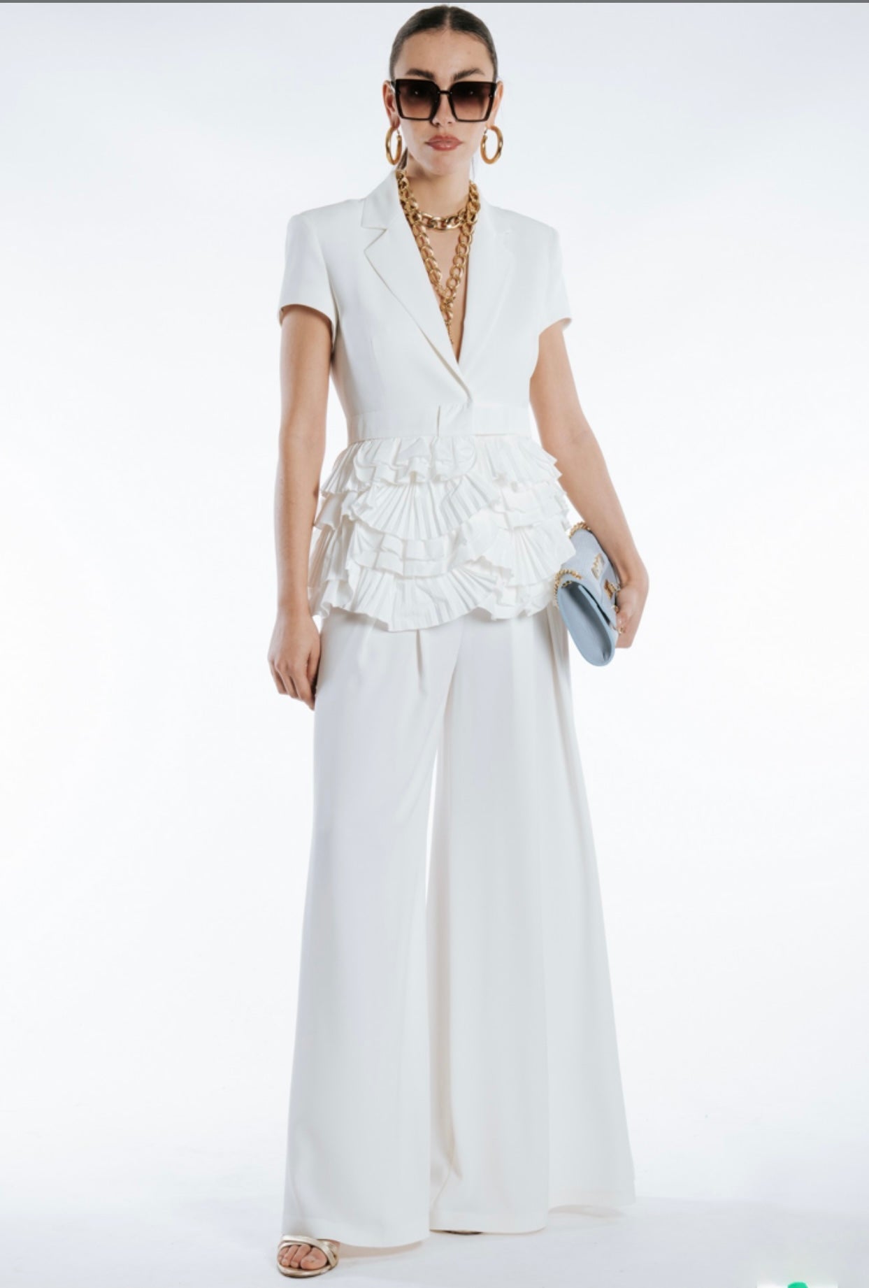 Jacket with Frills