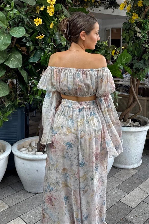 Chiffon Set Top Eva