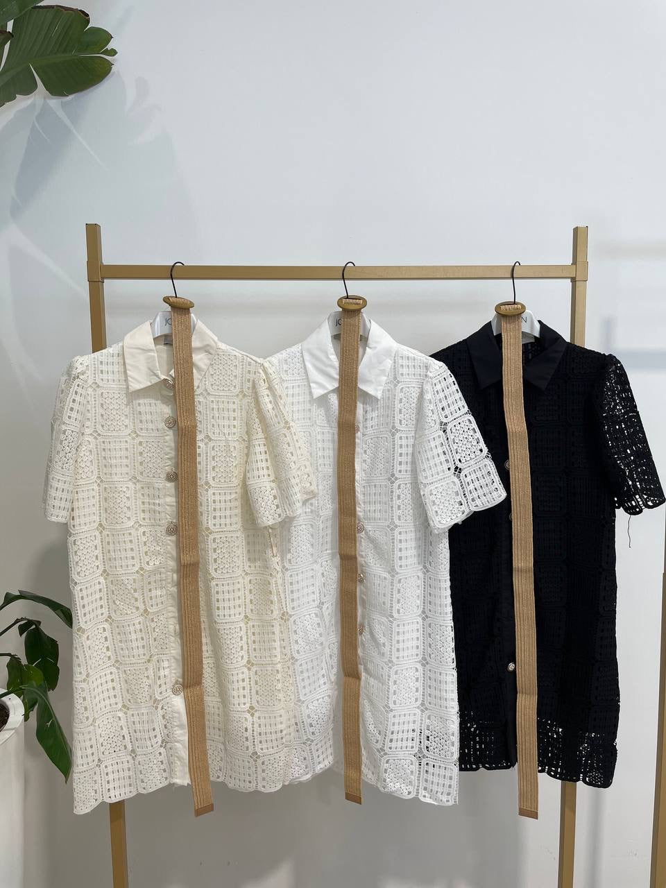 Lace Dress Short Sleeves
