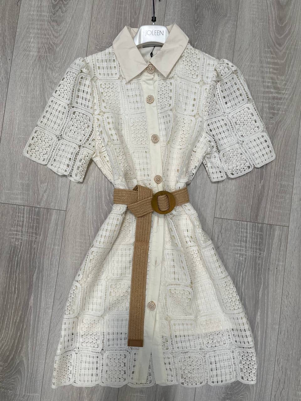 Lace Dress Short Sleeves