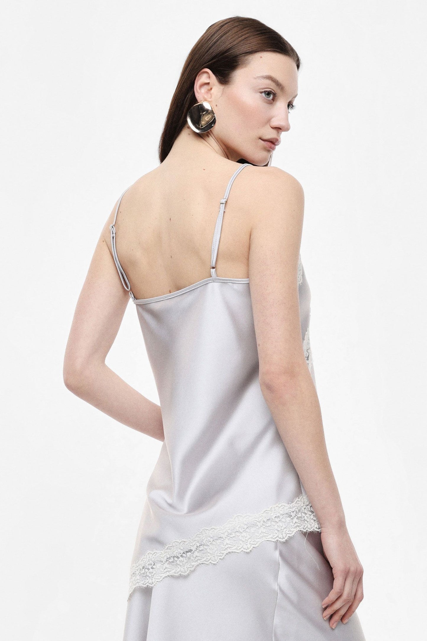 Top Asymmetric with Lace