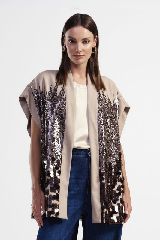 Kimono with Sequins