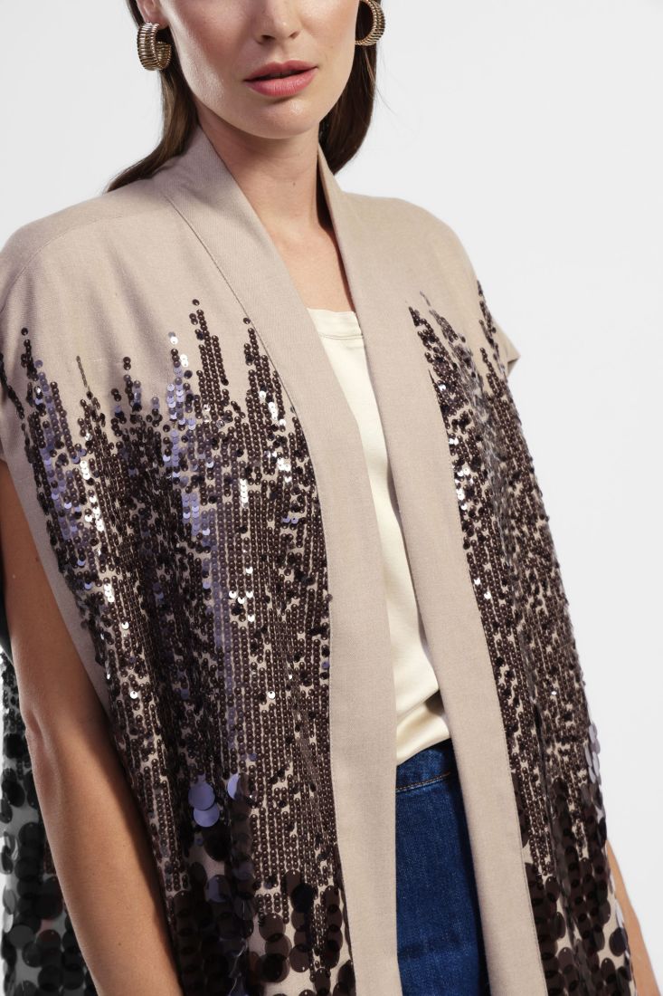 Kimono with Sequins