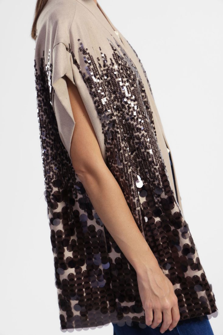 Kimono with Sequins