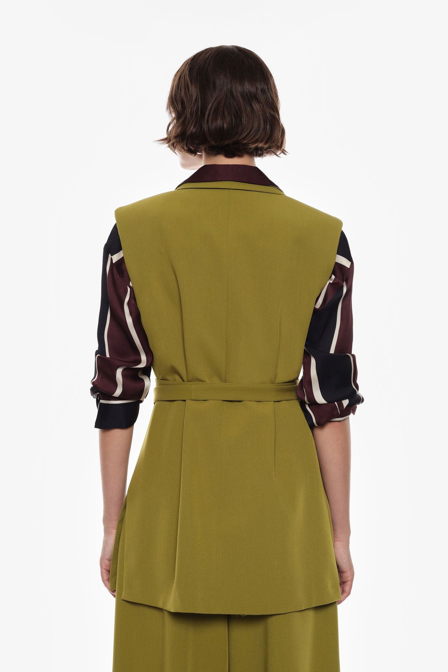 Vest Long with Belt