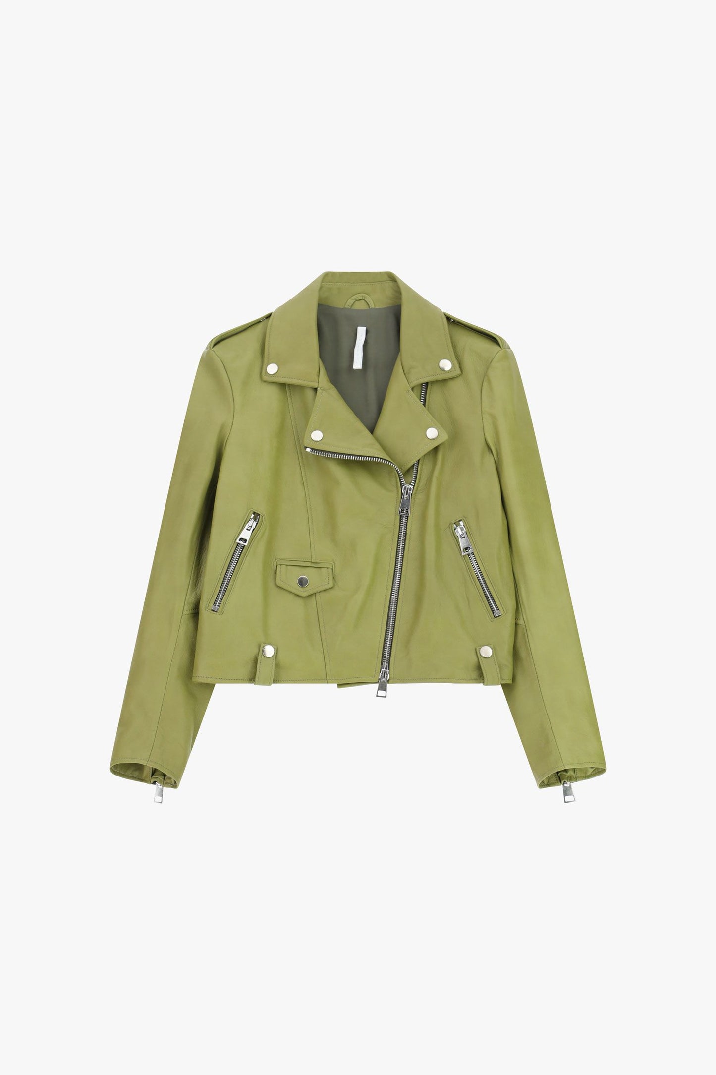 Leather Jacket Long Sleeves