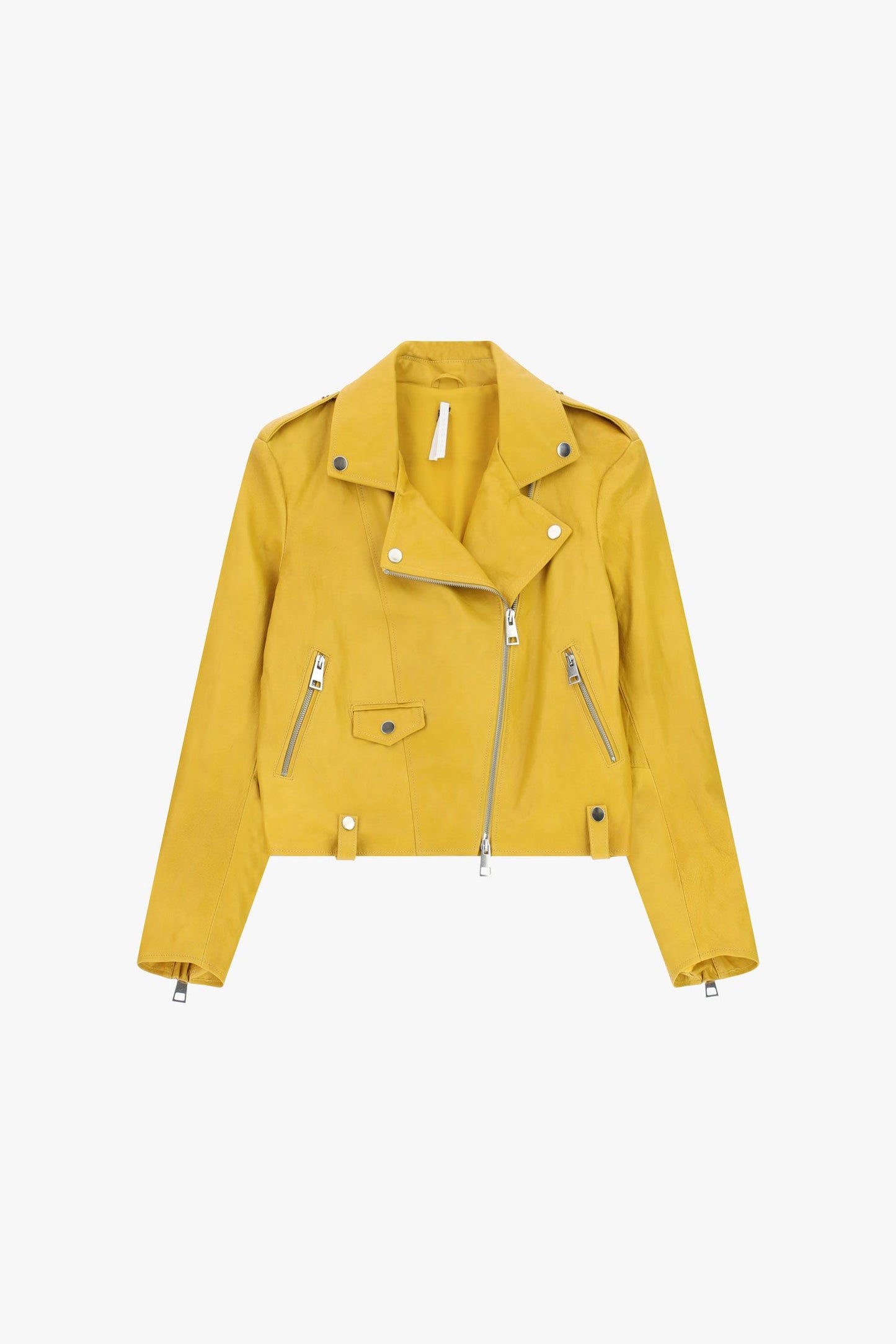 Leather Jacket Long Sleeves