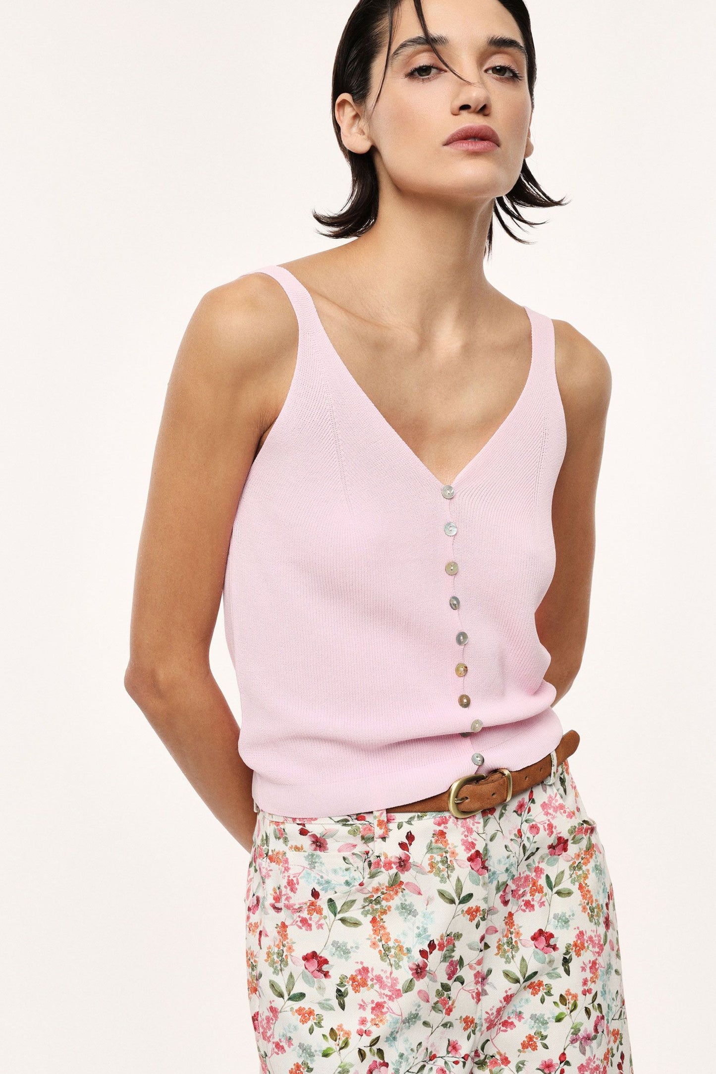 Top with Buttons