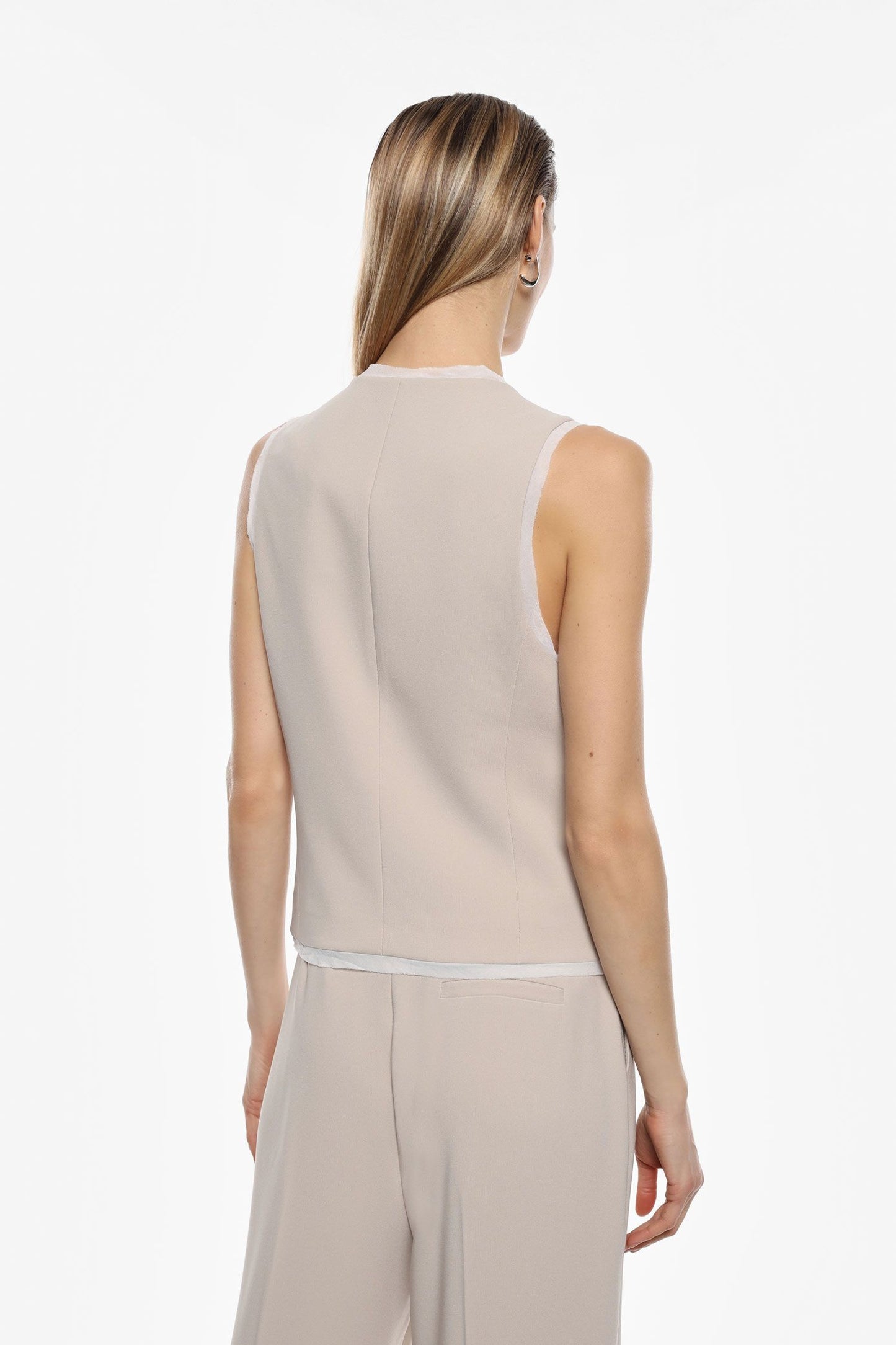 Vest with Brooch