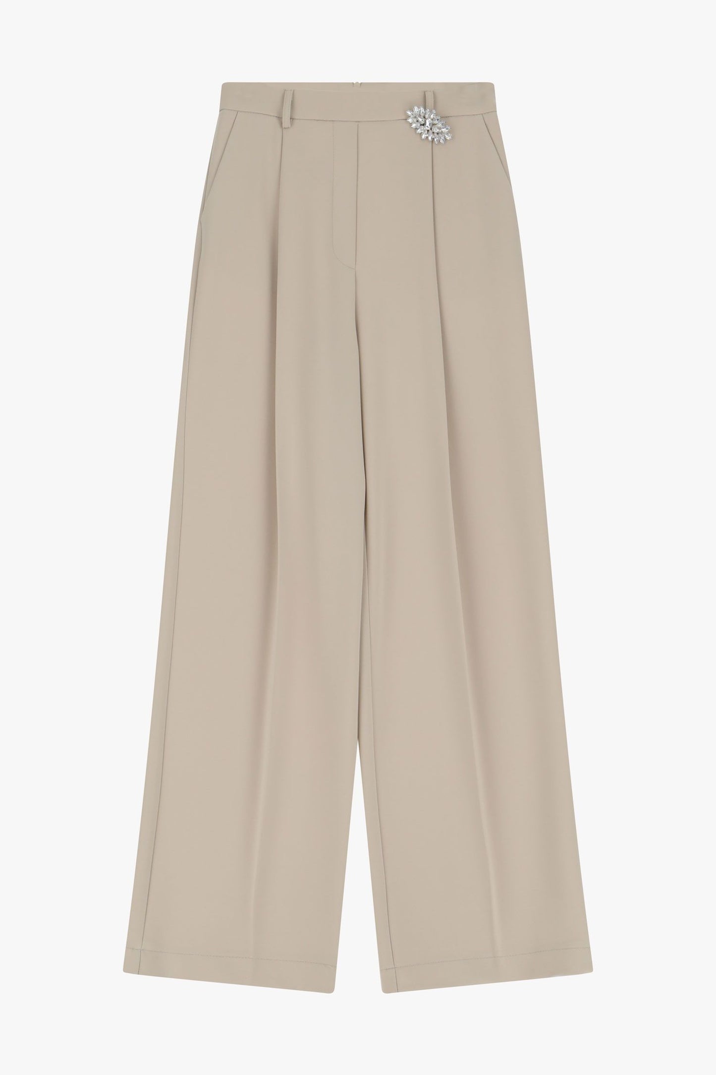 Pants with Brooch