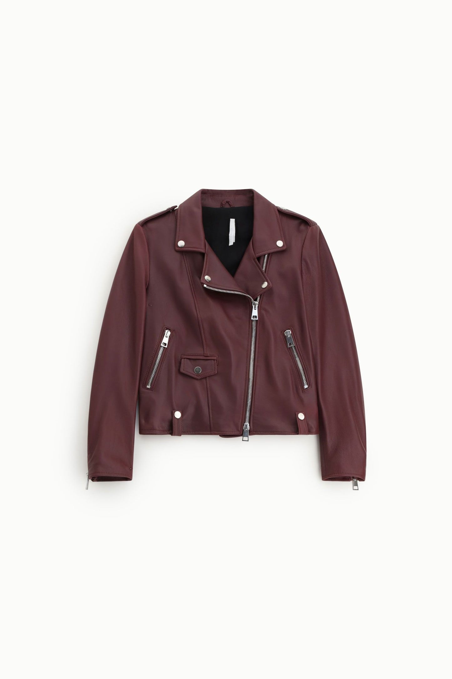 Leather Jacket Long Sleeves