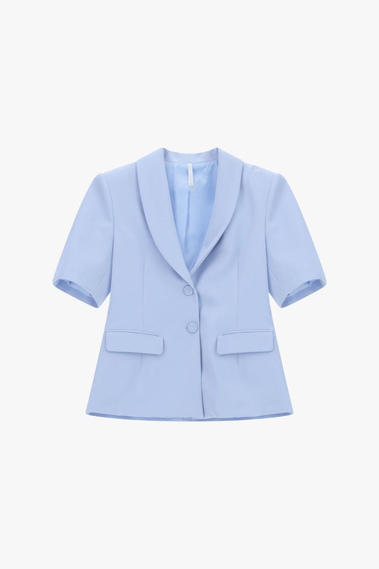 Jacket with Puffy Sleeves