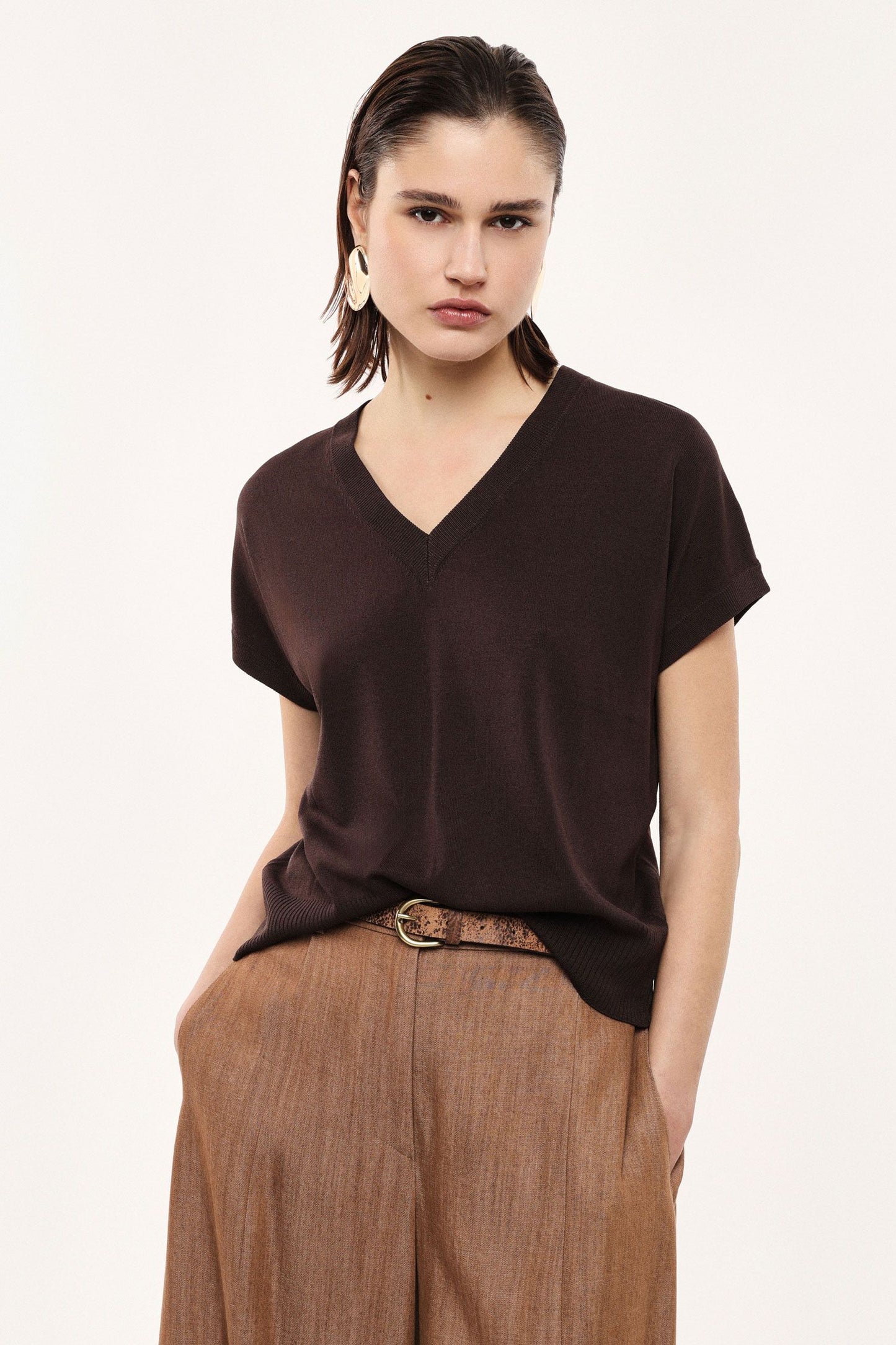 Top V neck