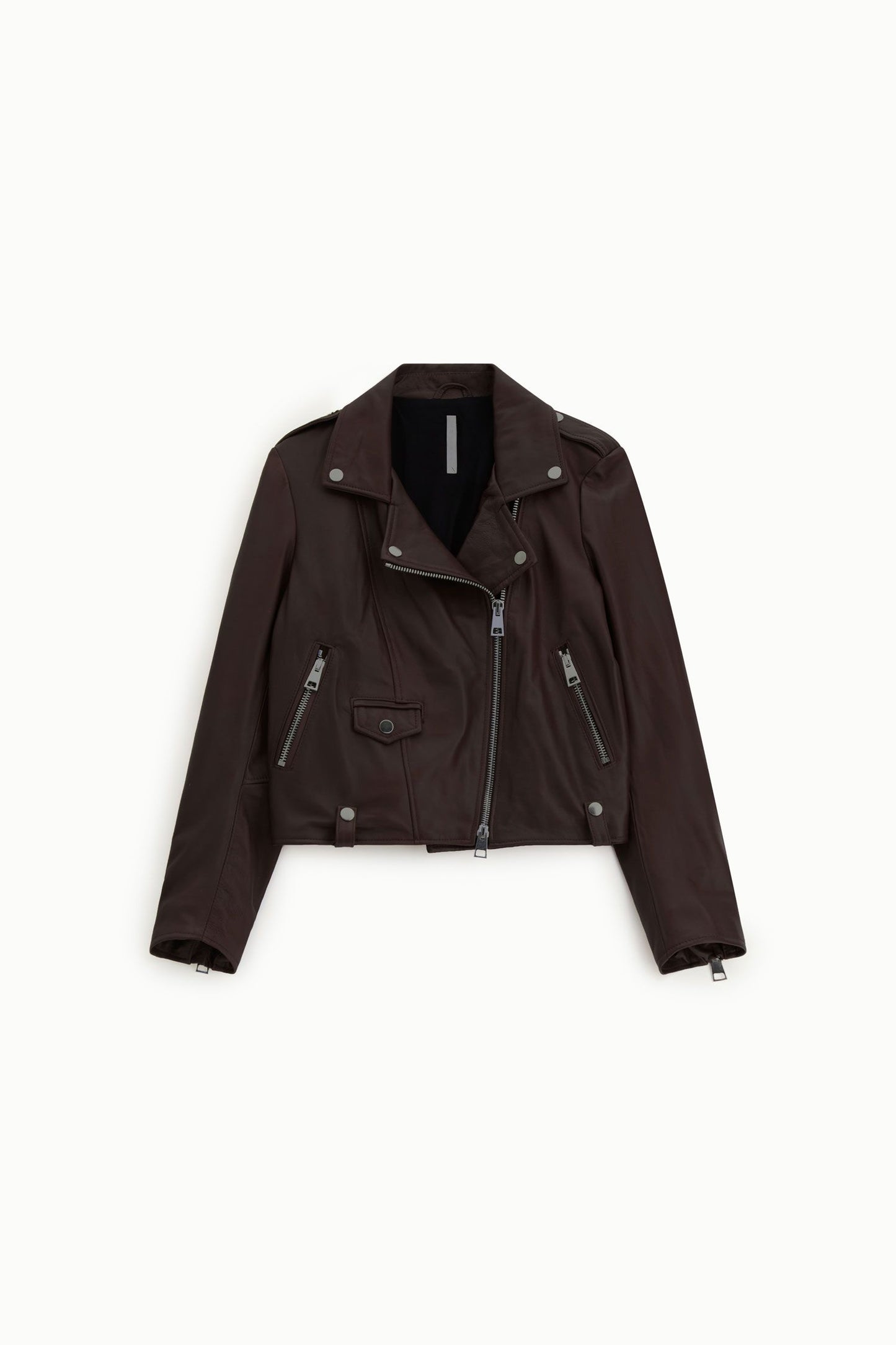 Leather Jacket Long Sleeves