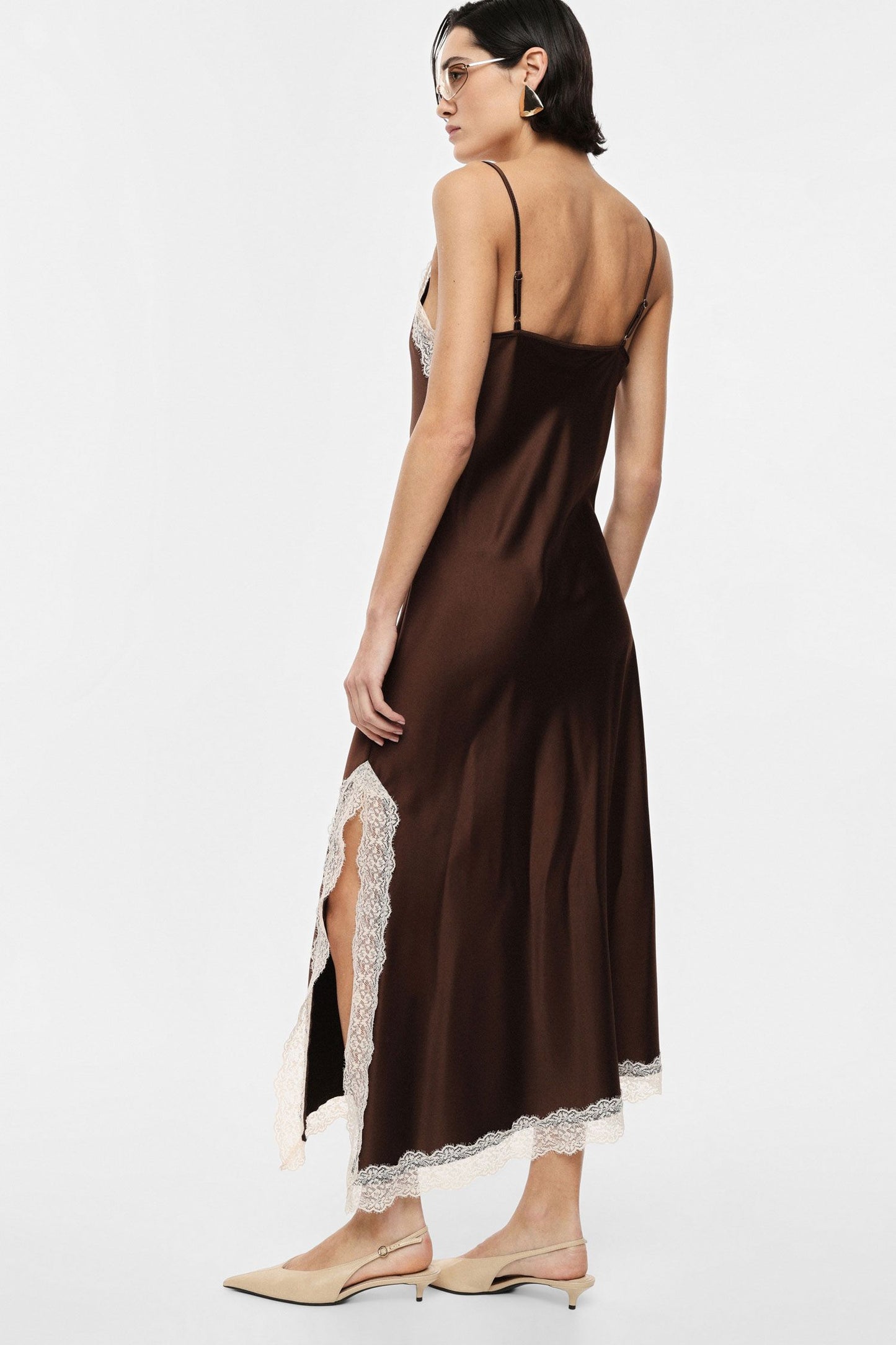 Long Dress with Lace
