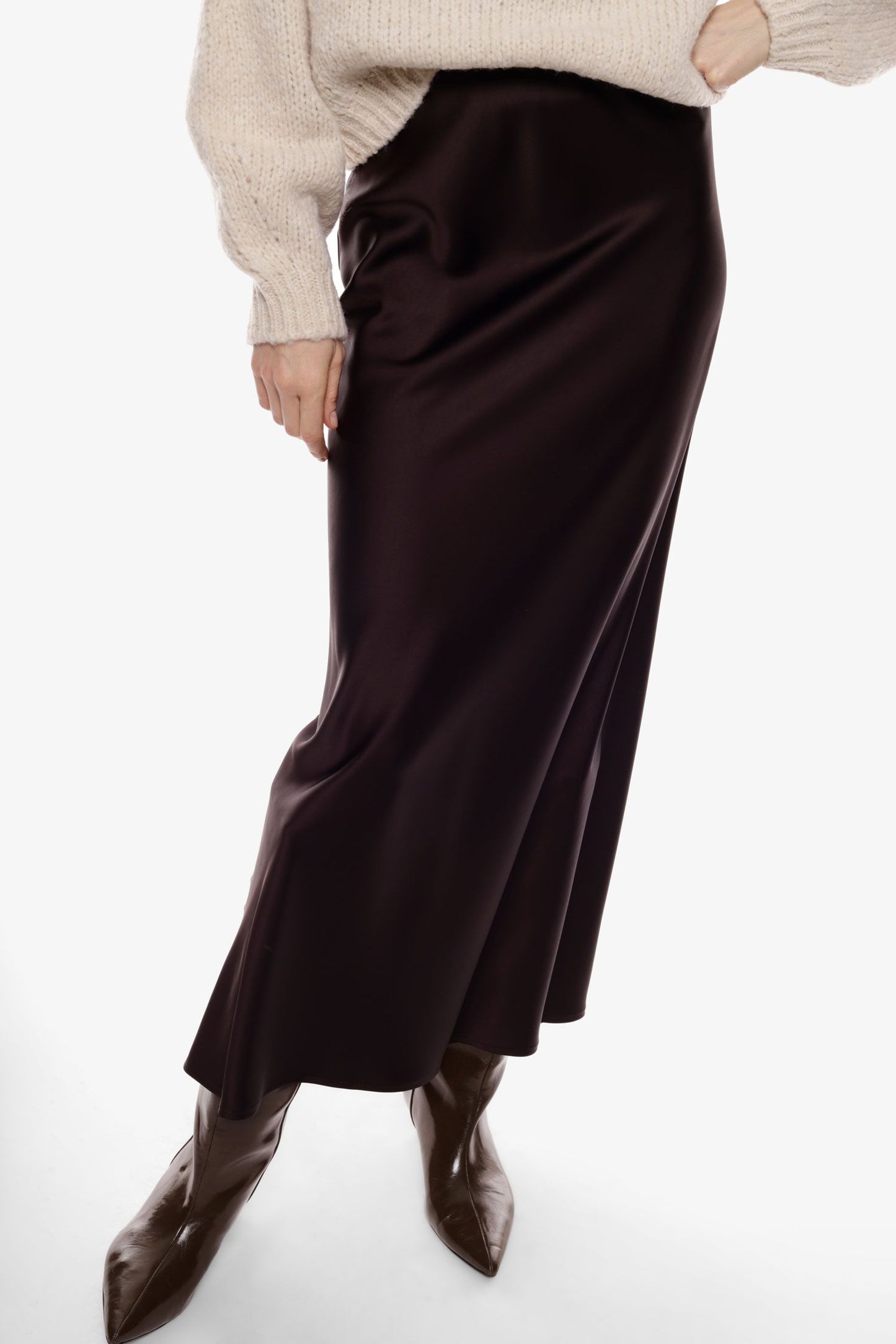 Satin Maxi Skirt IM