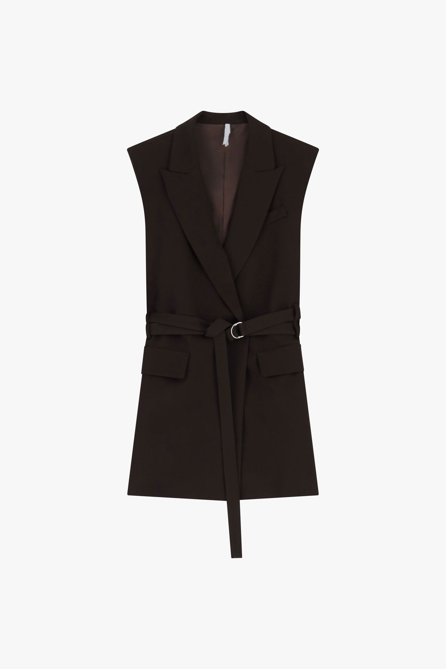 Vest Long with Belt