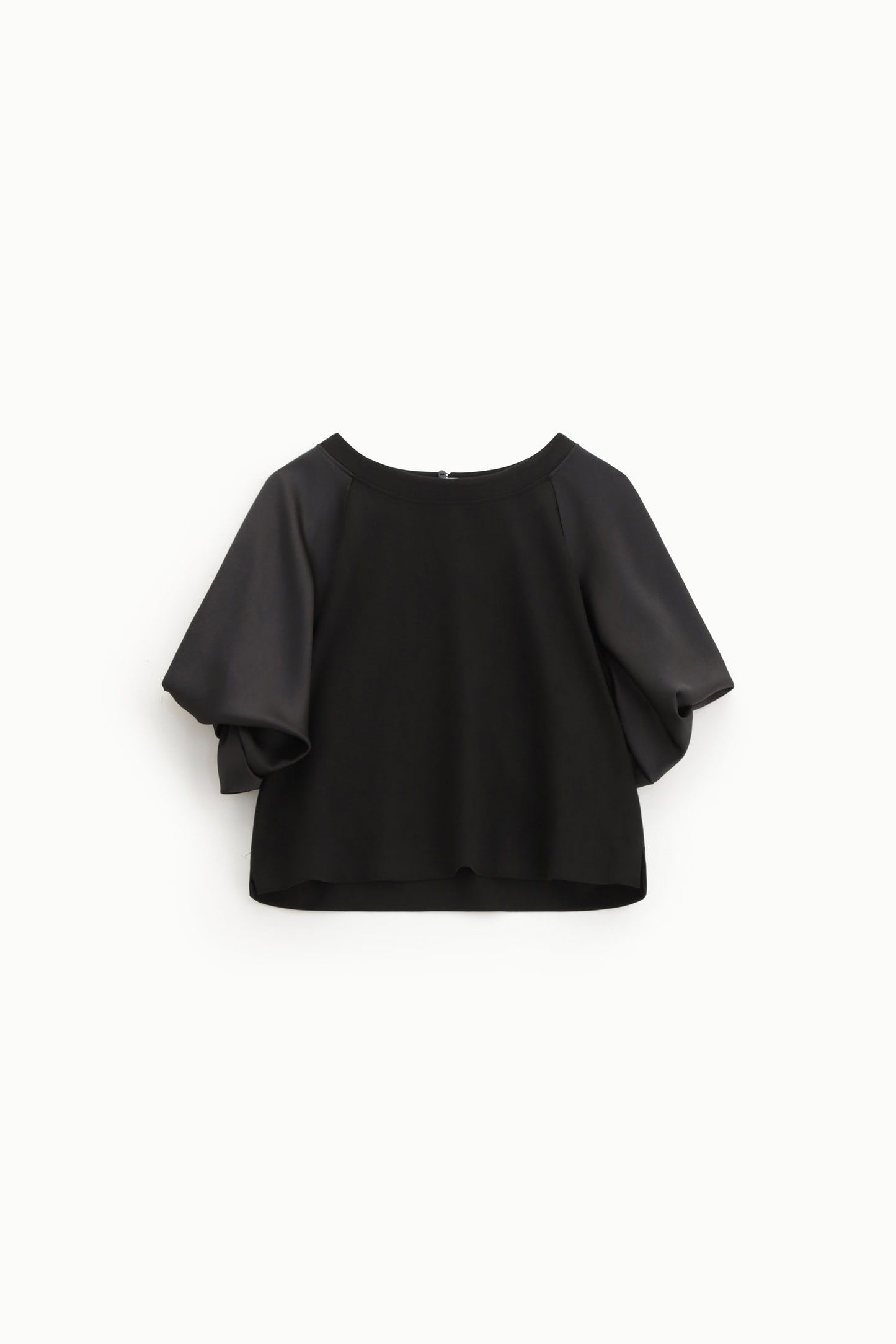 Sweatshirt With Puffy Sleeves