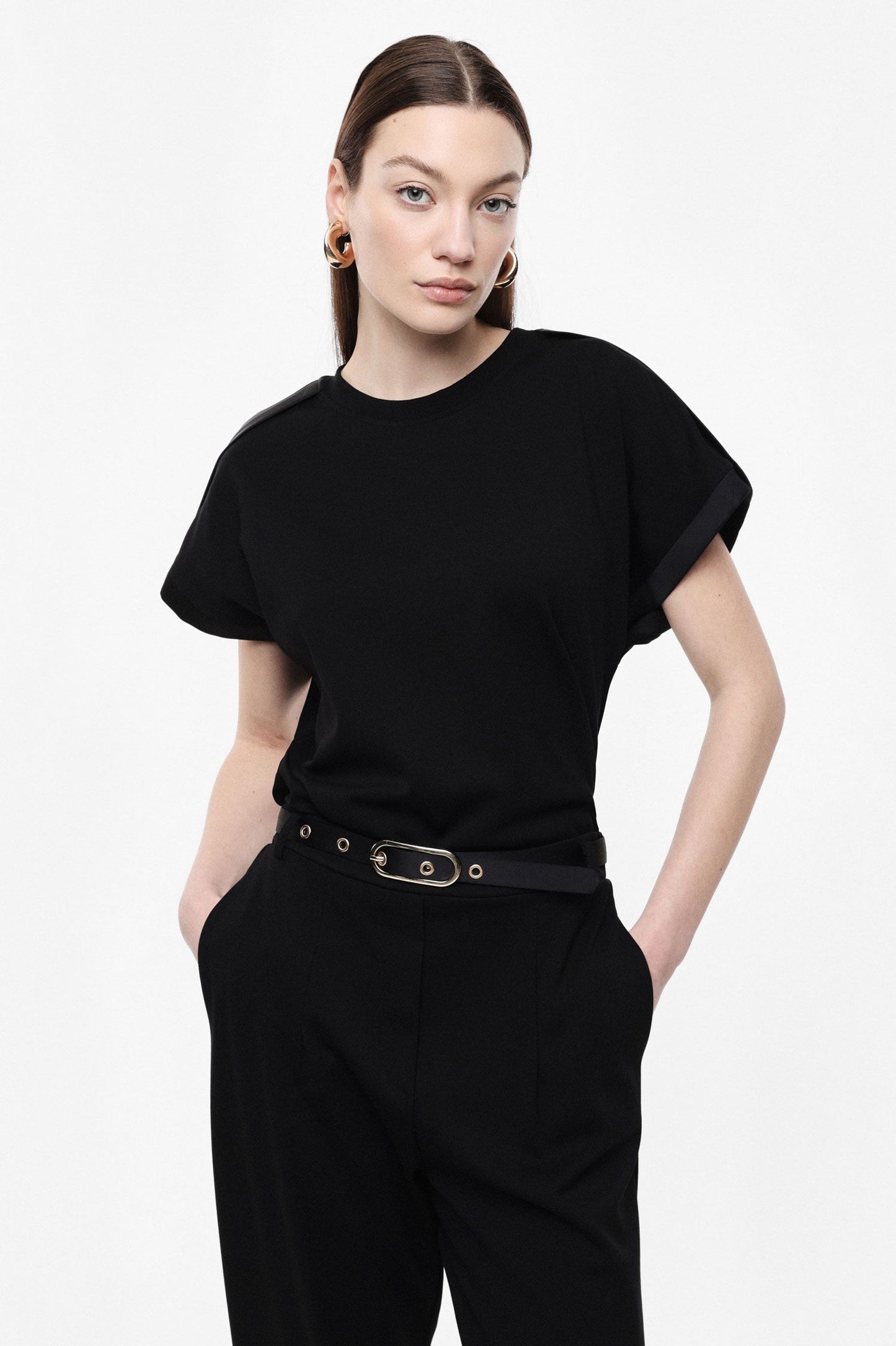Top with Silky Straps
