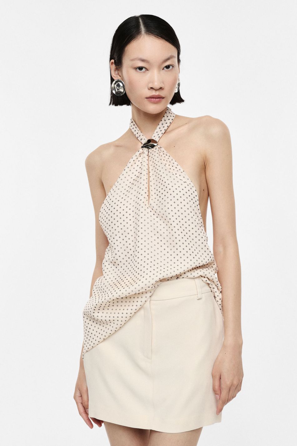 Top  Polka Dot