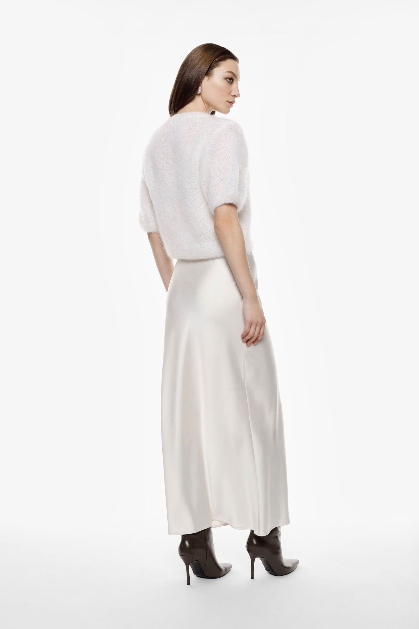 Satin Maxi Skirt IM