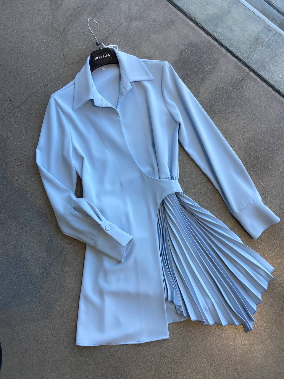 Short Dress Pleated