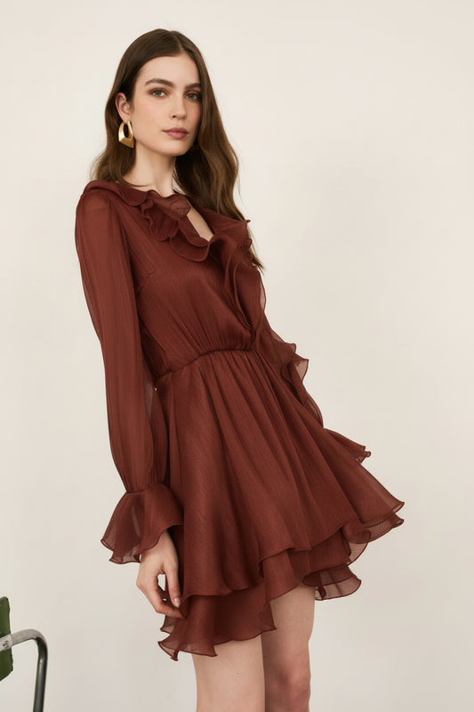 Dress Dark Bloom PL