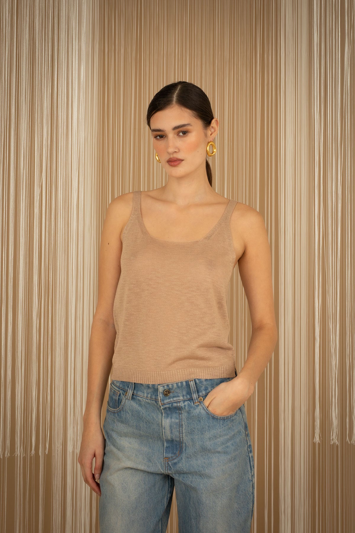 Knitted Tank Top