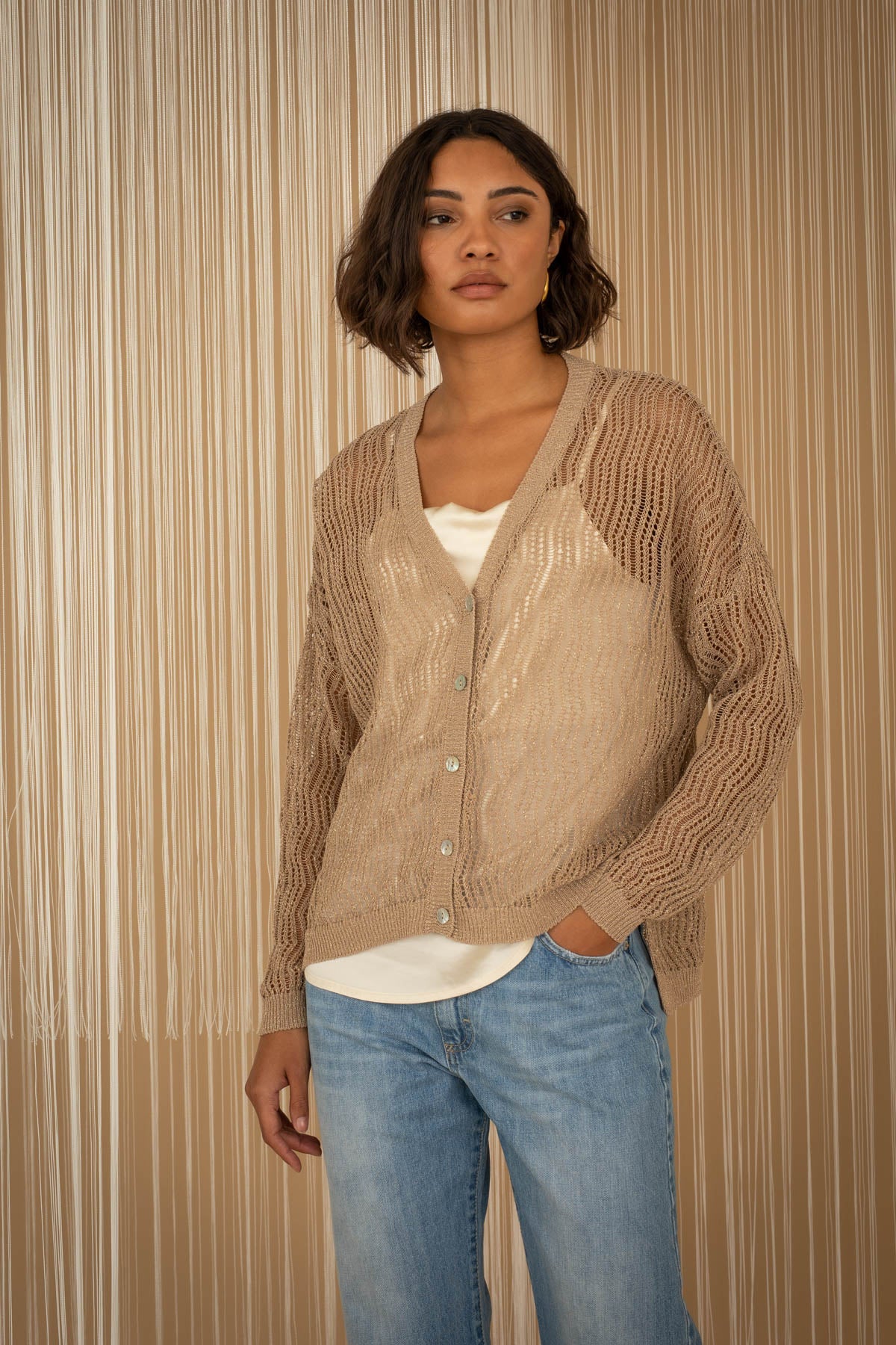 Cardigan Short  Net