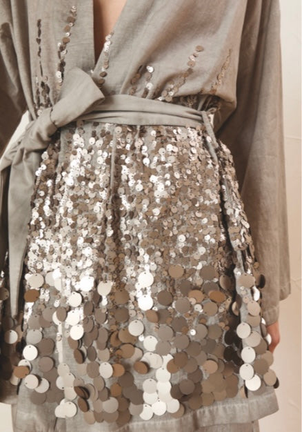 PRIVEE Kimono with Sequins