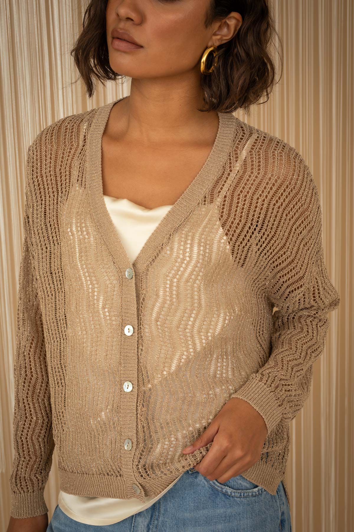 Cardigan Short  Net