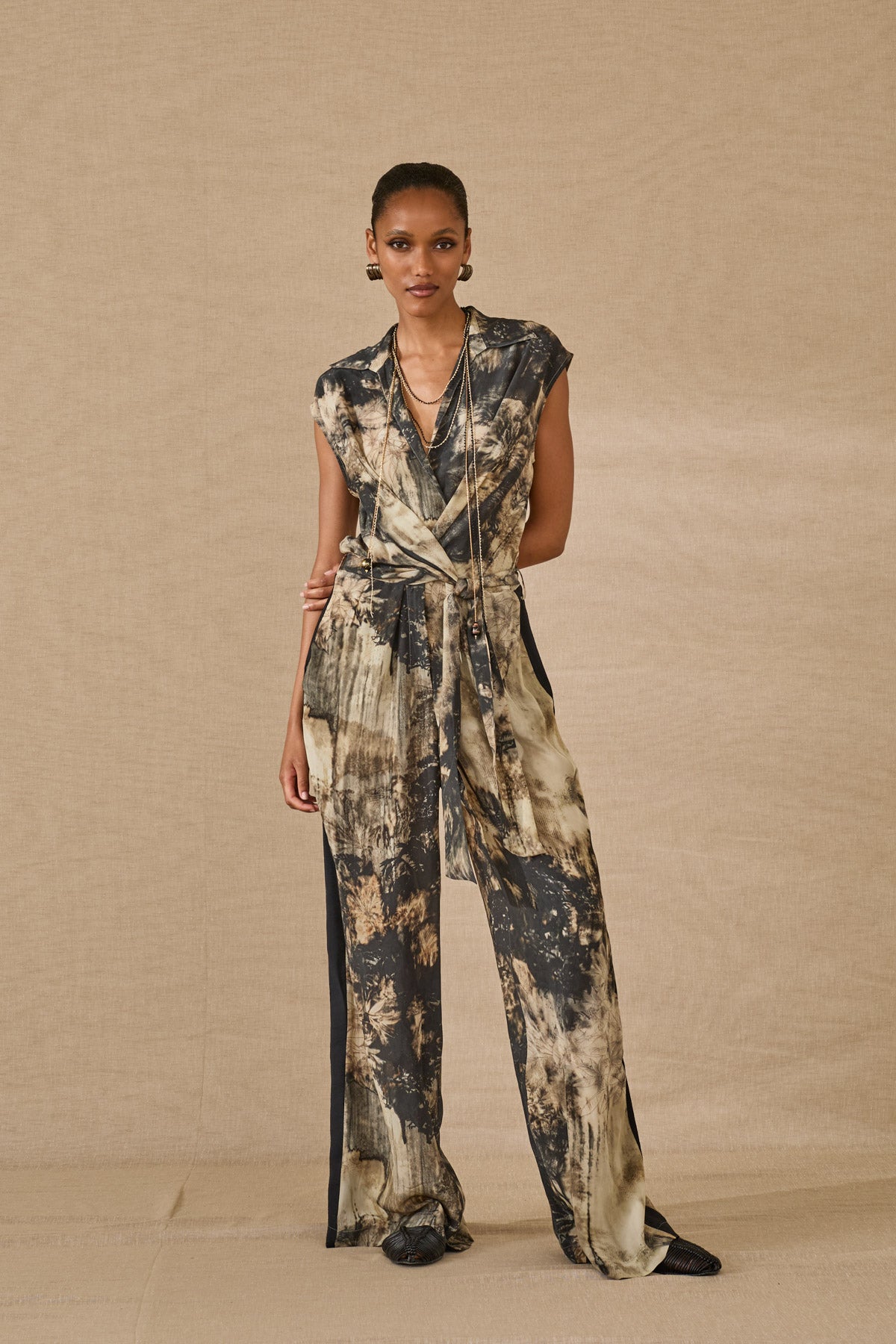PRIVEE  Jumpsuit Forest