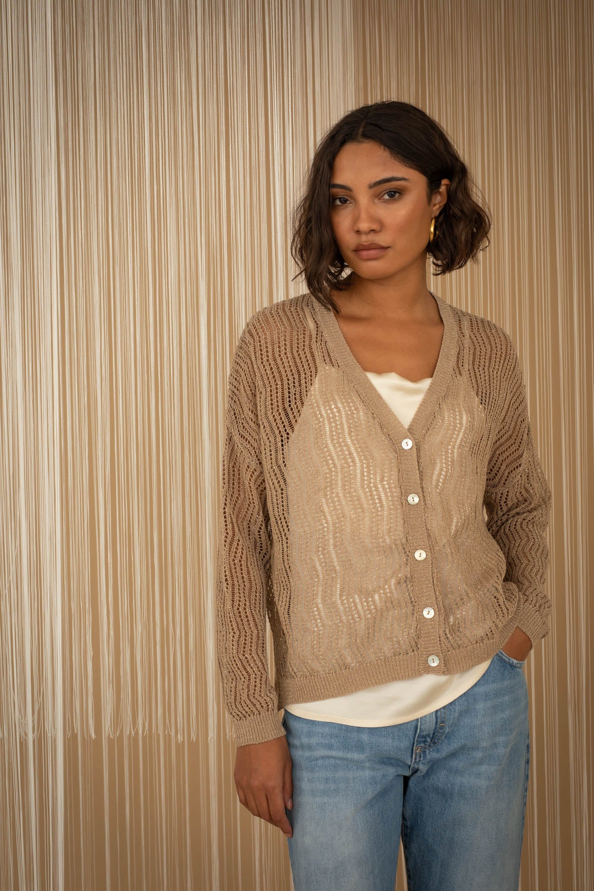 Cardigan Short  Net