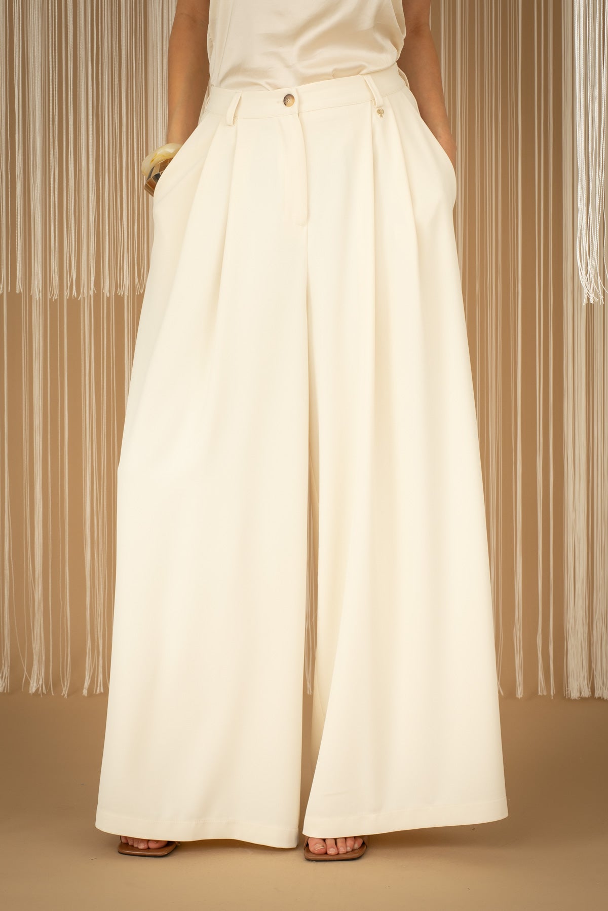 Wide-Leg Trousers