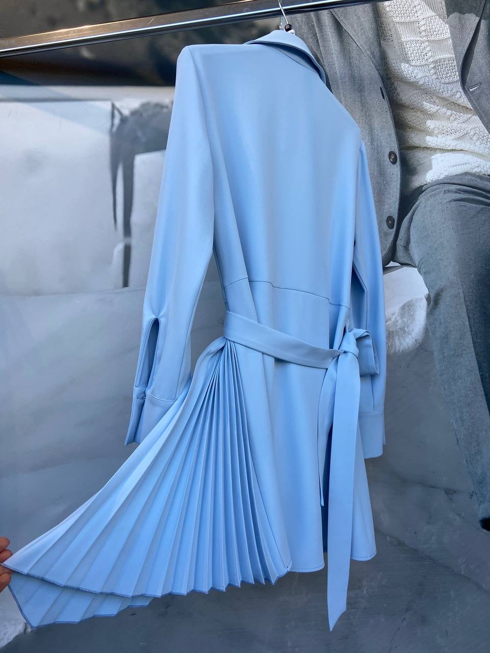 Short Dress Pleated