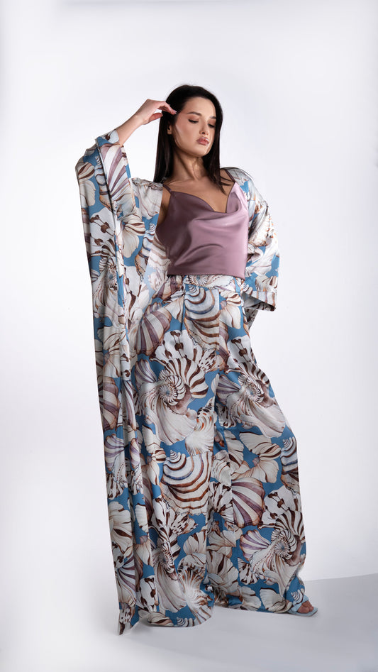 Zara Pants/Blue Shells