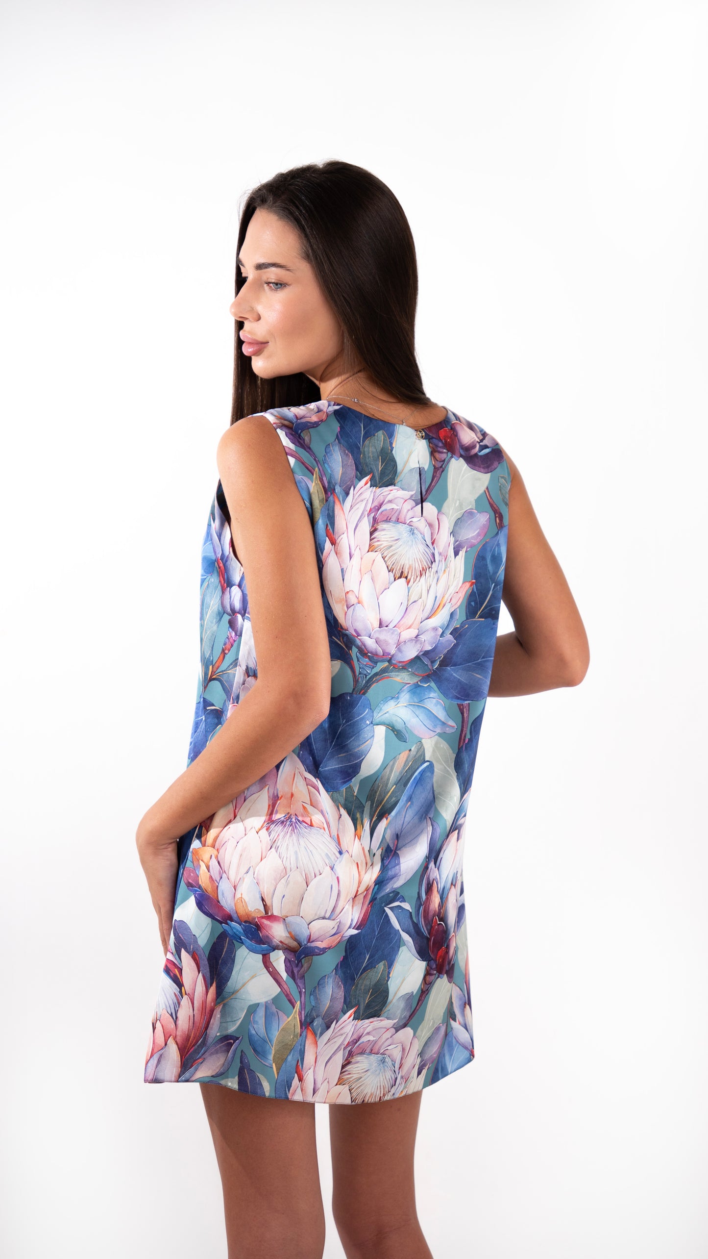 Natasha Dress Short/Protea