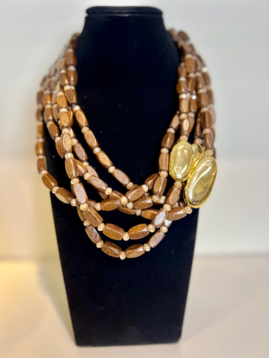 Wood Necklace