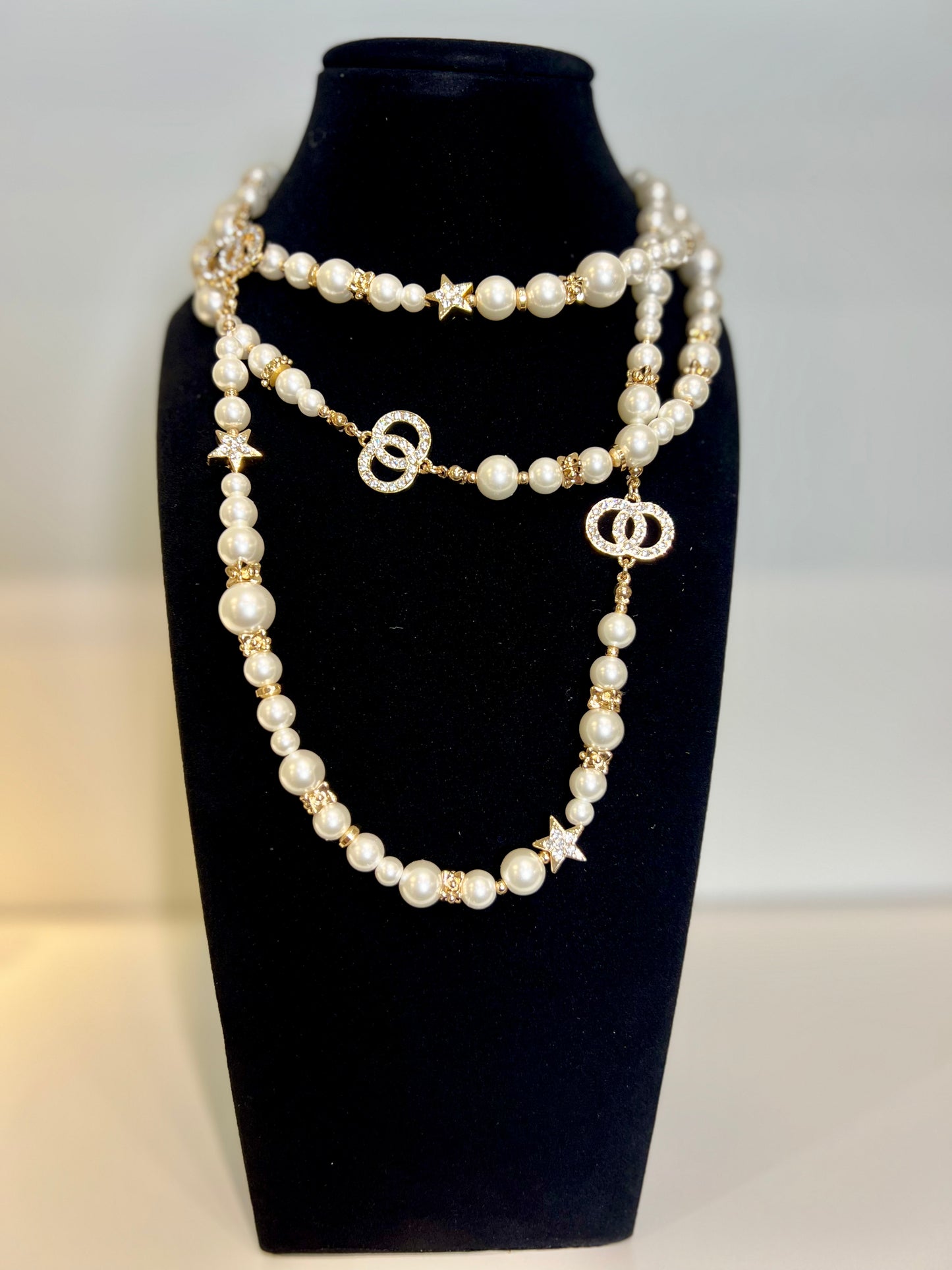 Pearl Necklace Star