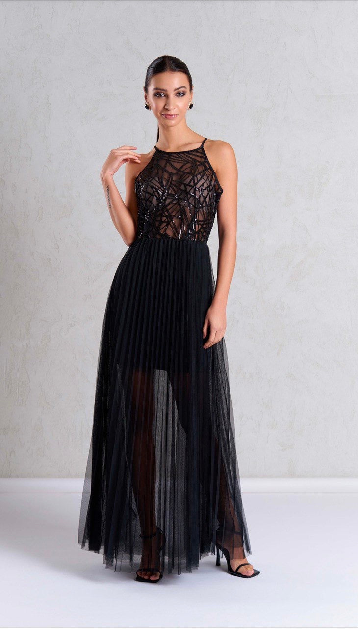 Plisse Dress