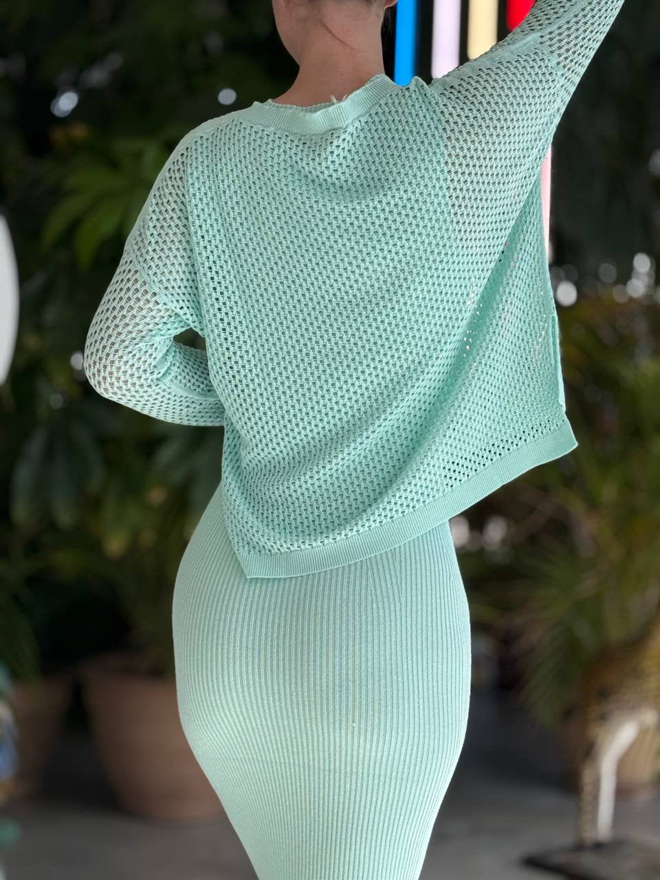 Long Sleeves Net