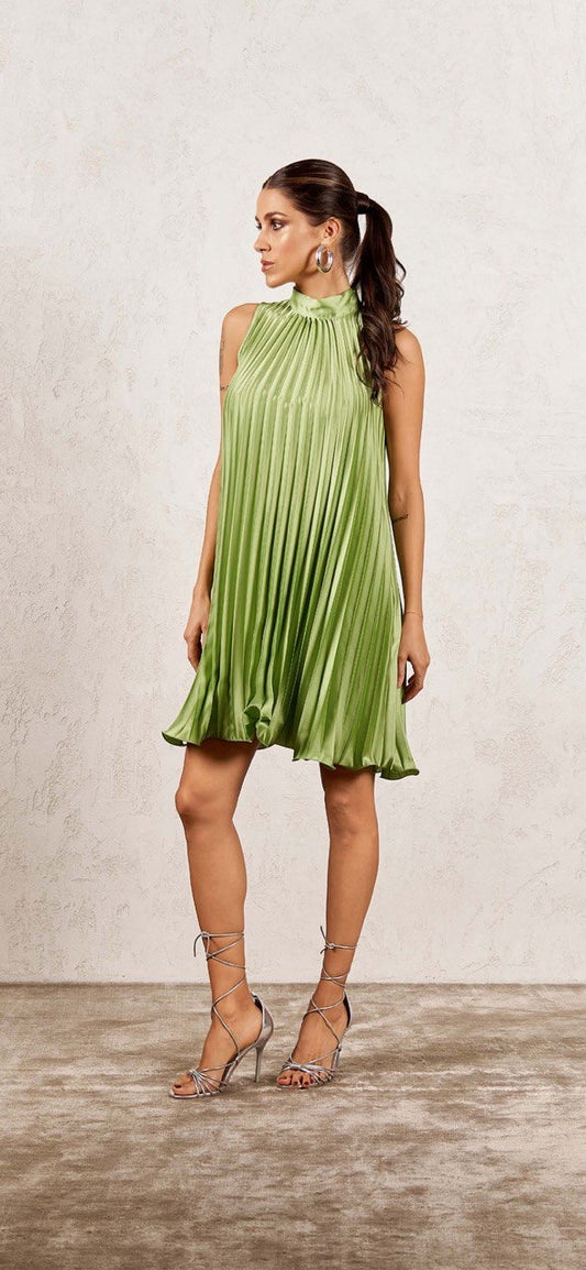 Pleated Dress