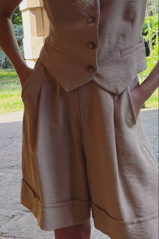 Viscose Shorts