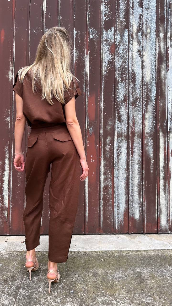 Linen Suit Pants